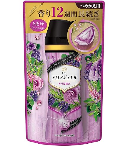 Amazon | レノア ハピネス アロマジュエル 香りづけ専用ビーズ