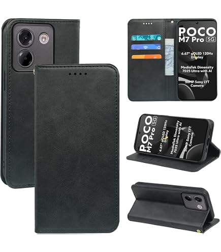 Amazon.co.jp: Gedurya Xiaomi POCO M7 Pro 5G ケース 手帳型