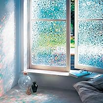 Amazon｜[ベルメゾン] 窓用フィルム UVカット ステンドグラス風 窓飾り
