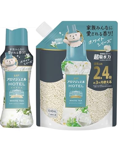 Amazon | レノア アロマジュエル ホワイトティーの香り 香りづけビーズ