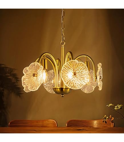 Amazon.co.jp : Chende ペンダントライト シャンデリア レトロ 木 真鍮