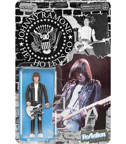Amazon | ジョニー ラモーン Re Action フィギュア Johnny Ramone