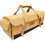 Amazon Co Jp Fieldoor マルチツールボックス Sサイズ カーキ ペグケース 40cmペグも収納可能 仕切り付 折りたたみ 道具入れ 小物入れ キャンプ用品 ツールバッグ Diy 工具 ガーデン
