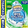 【Amazon.co.jp 限定】 スクラビングバブル (Scrubbing Bubbles) 流せるトイレブラシ フローラルソープの香り 付け替え用 (36個) トイレ洗剤 黒ずみ トイレ掃除 まとめ買い 使い捨て 洗剤