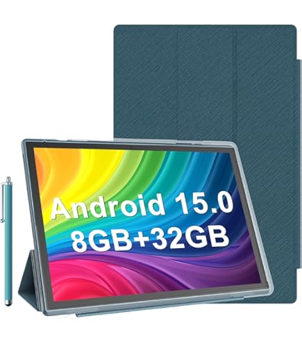 ZZB Android Tablet 10 Inch Tablets, 32GB ROM 1TB Expand，6000mah
