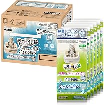 Amazon | 【無菌レベルでニオわない】デオトイレ 消臭・抗菌シート