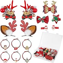 Amazon.co.jp: minkissy クリスマス ミニ サンタ 帽子 ヘア クリップ