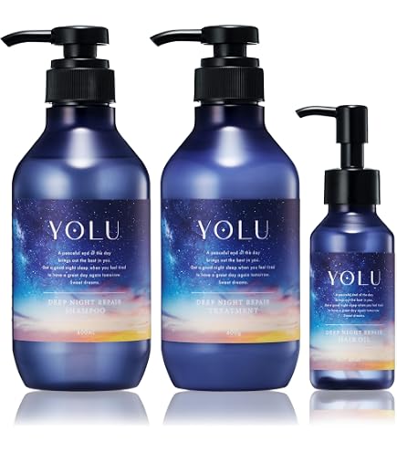 Amazon | YOLU ヨル | シャンプー トリートメント ヘアオイル