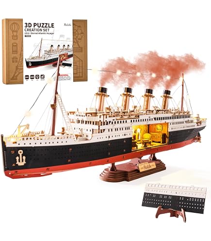 Amazon.co.jp: Cubic Fun 豪華客船タイタニック号 3Dパズル スモール