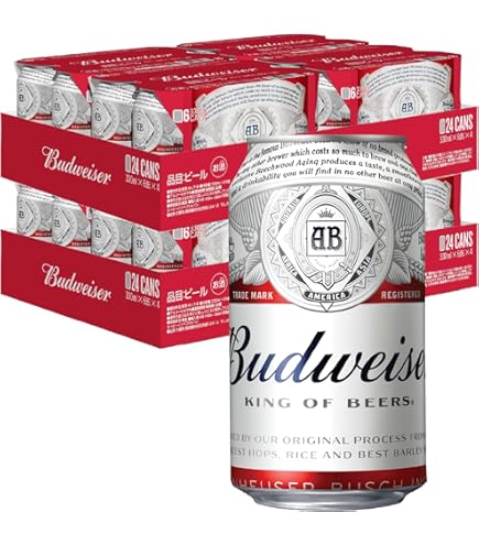 Amazon.co.jp: Budweiser Bottle, 11.2 fl oz (330 ml) x 6 Bottles