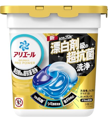Amazon | 【P&G】アリエール ジェルボール 4D プロクリーン つめかえ用