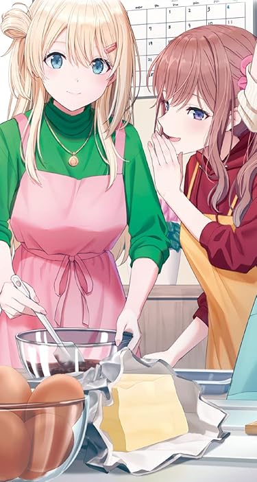 クラスで2番目に可愛い女の子と友だちになった  iPhone/Androidスマホ壁紙(744×1392)-1 - 天海夕（あまみ ゆう）,新田新奈（にった にな）