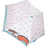 サンリオ 子供用 キャラクター傘 折りたたみ傘 手開き KIRIMIちゃん 6本骨 53cm 110~130cm グラスファイバー骨 安全傘 90162 [正規代理店品]