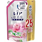 レノア 超消臭1WEEK 柔軟剤 フローラルフルーティーソープ 詰め替え 大容量 約2.5倍(980mL) 1 袋