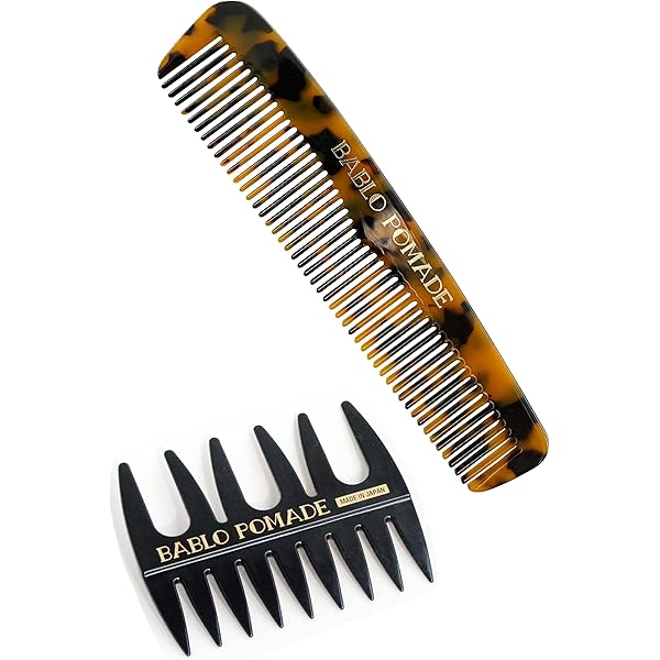 Amazon | バブロポマード コーム メンズ くし 櫛 バーバー 男性用