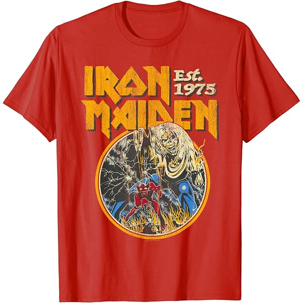 Amazon | Iron Maiden - Japan Event White Tシャツ | Tシャツ