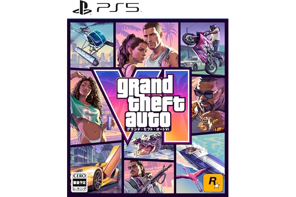 【PS5】グランド・セフト・オートVI(コードインボックス版、配送日:2026年11月12日、プレイ開始日:2026年11月19日)