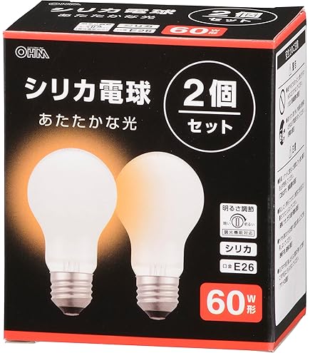Amazon | 東洋ライテック 一般白熱電球〈フロスト〉100V 60W形4個