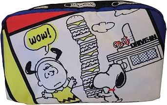 Amazon Co Jp Usj 公式 限定 商品 15周年記念 グッズ レスポートサック スヌーピーのポーチ Lesportsac Peanuts Snoopy 15th Anniversary シューズ バッグ