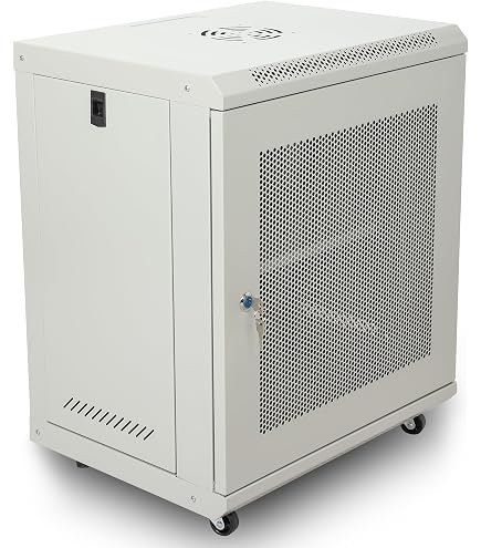 Amazon | 機器収納ラック 鍵付き ネットワークラック サーバー NAS