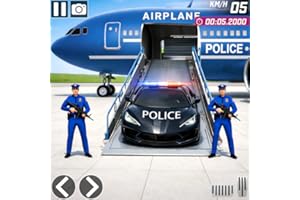US Police Car Transport Simulator Game - Drive heavy-duty car carrier trucks in this realistic police truck simulator for Police Vehicle Transport Games 2026