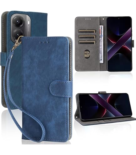 Amazon.co.jp: Xiaomi POCO X7 Pro 用 ケース 手帳型 Xiaomi POCO X7