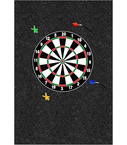 Amazon.co.jp: Electronic Dart Board, Soft Tip Dartboard Set 40