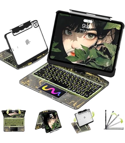 Amazon.co.jp: DODOLIVE iPad用 キーボードケース A16 11インチ 2025
