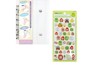 クリアシール帳&ボンボンドロップシール セット (たまごっち くちぱっち)