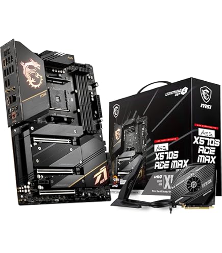 Amazon | MSI MEG X570 ACE ATX マザーボード [AMD X570チップセット