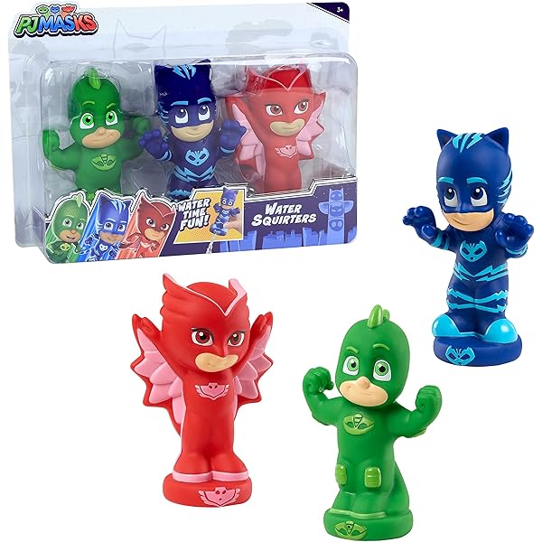 Toys NEW PJ Masks Deluxe 16 Piece Figure Set Armadylan Dino Mask Ninjalino Lasso TV & Movie