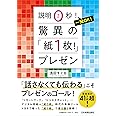 説明0秒! 一発OK! 驚異の「紙1枚! 」プレゼン