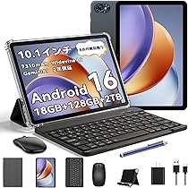 Amazon.co.jp: 【Android 16タブレット セット登場 wi-fiモデル