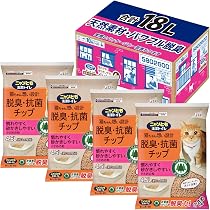 Amazon | ニャンとも清潔トイレ 猫砂 [天然素材でパワフルに脱臭] 脱臭