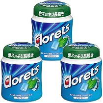 Amazon.co.jp: クロレッツ XPクリアミントボトル 3個セット : 食品