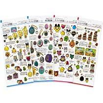 Amazon.co.jp: カミオジャパン マルチファイル 大人の図鑑シールマルチ