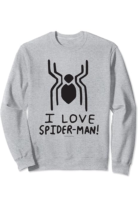 Amazon.co.jp: Marvel Spider-Man: No Way Home I Love Spider-Man Hoodie, blue  : Clothing, Shoes u0026 Jewelry
