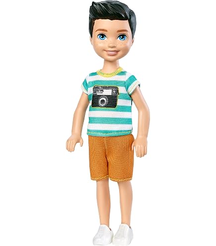 Barbie Camping Fun Boy w/Fishing Pole Toys & Games