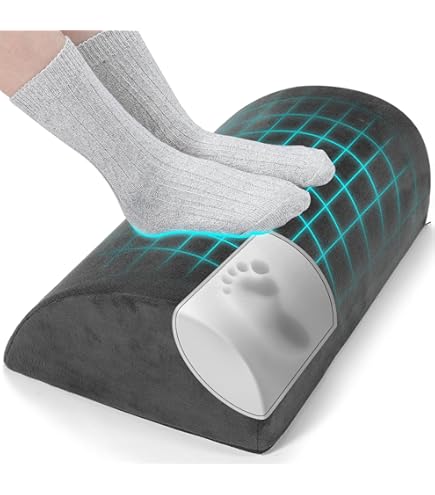 Amazon.co.jp: ErgoFoam デスク下設置型 フットレスト（メッシュ