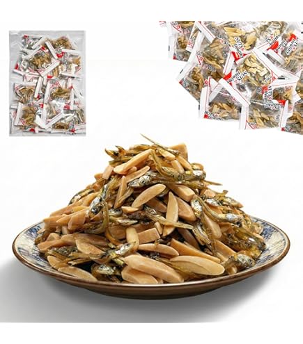 Amazon.co.jp: Fujisawa Shoji Almond Fish Kernel 0.2 oz (7 g) x 40