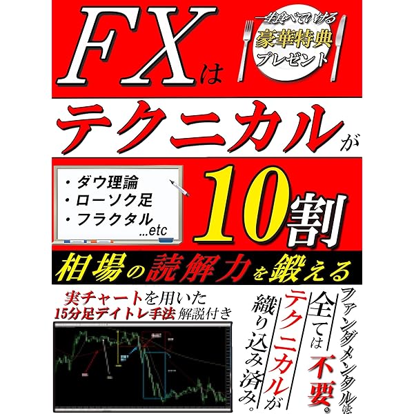 Fxはテクニカルが10割 実チャートを用いた15分足デイトレード手法解説付き 入門 チャート分析 ダウ理論 Fx Boトレーダーshin 外国為替 Kindleストア Amazon