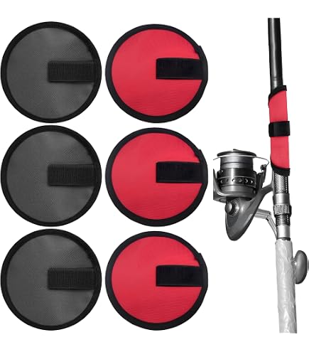 children's fishing pole hook protector Nitvei Lure Wraps, 2026 New Fishing Lure Covers for Fishing Rod Cover Safe Bait Storage, Bait Shield with Hook and Loop Fastener (12Pcs) : Sports & Outdoors Product Overview Protect your fishing gear and loved ones with these clear PVC fishing lure wraps Fishing Gear Protection Tyqour 6pcs