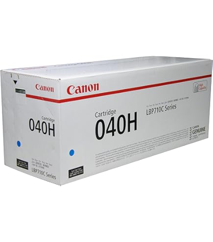 Amazon.co.jp: CANON トナーカートリッジ040H シアン 純正品