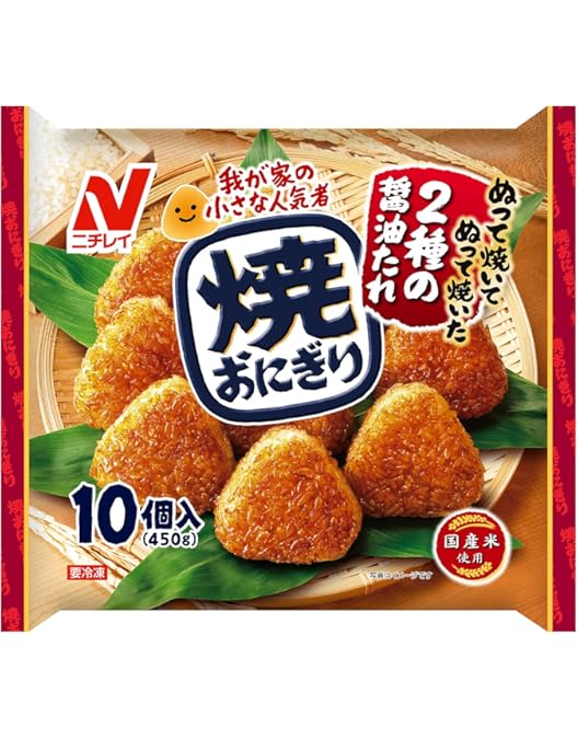 やきおにぎり商品 Amazon.co.jp: [冷凍] ニチレイ 焼おにぎり 10個入 : 食品・飲料・お酒
