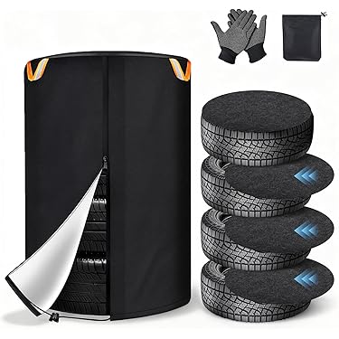 新品　夏用タイヤ(ホイール付き)+タイヤ保管カバー Amazon.co.jp 最新リリース: 車用タイヤラック・カバー の新着