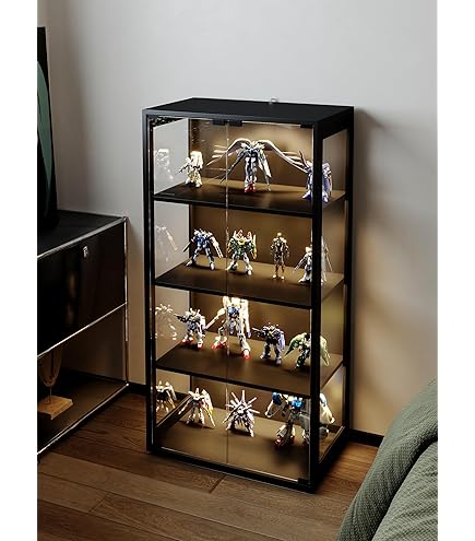 IKEA イケア ルードスタ コレクションケース フィギュア棚 LED照明 IKEA イケア ルードスタ コレクションケース フィギュア棚 LED照明