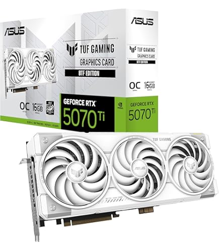 グラフィックボード・グラボ・ビデオカード ASUS RTX 5070Ti TUF-RTX5070TI-O16G Amazon | ASUS NVIDIA GeForce RTX 5070Ti ビデオカード 16GB