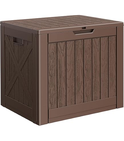 Amazon.co.jp: Alebert 物置 収納庫 屋外 防水 耐候 380L大容量 幅123