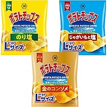 ポテチ　さん専用 Amazon.co.jp: 湖池屋 ポテトチップスラージサイズ 3種アソート