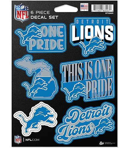 Amazon.co.jp: WinCraft NFL デトロイト・ライオンズ デカール 多目的